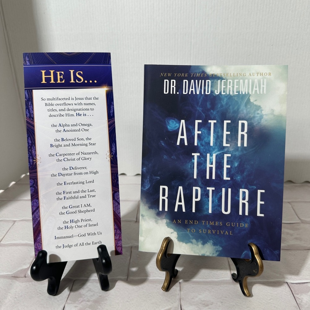 After the Rapture An End Times Guide to Survival David‎ Jeremiah Book & Bookmark
